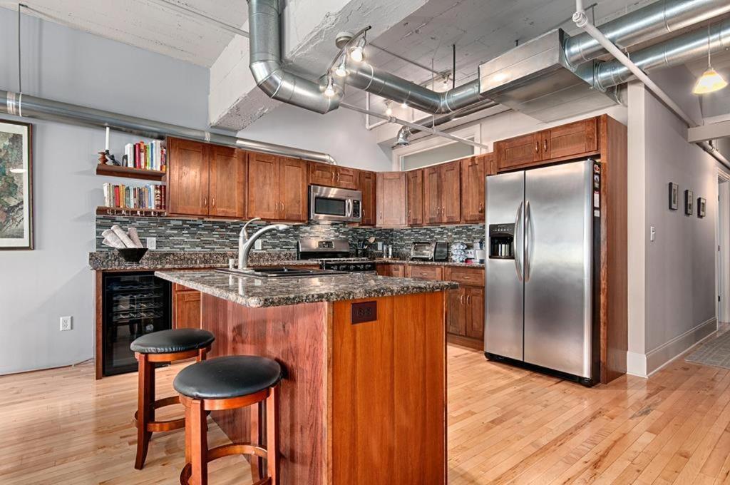 Colby Loft Appartement Asheville Buitenkant foto